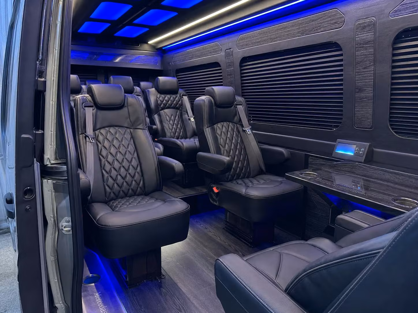 sprinter van transportation for groups and events across hayward